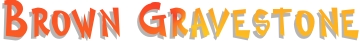 Brown Gravestone